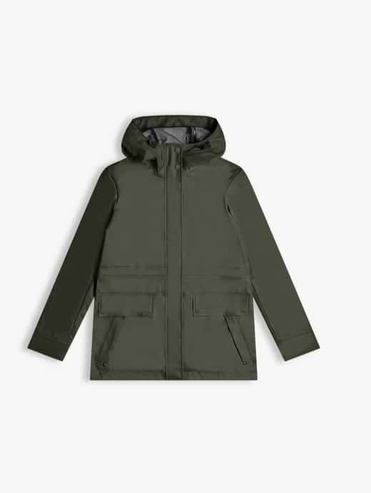 Hunter Women s Original Rain Jacket Dark Olive