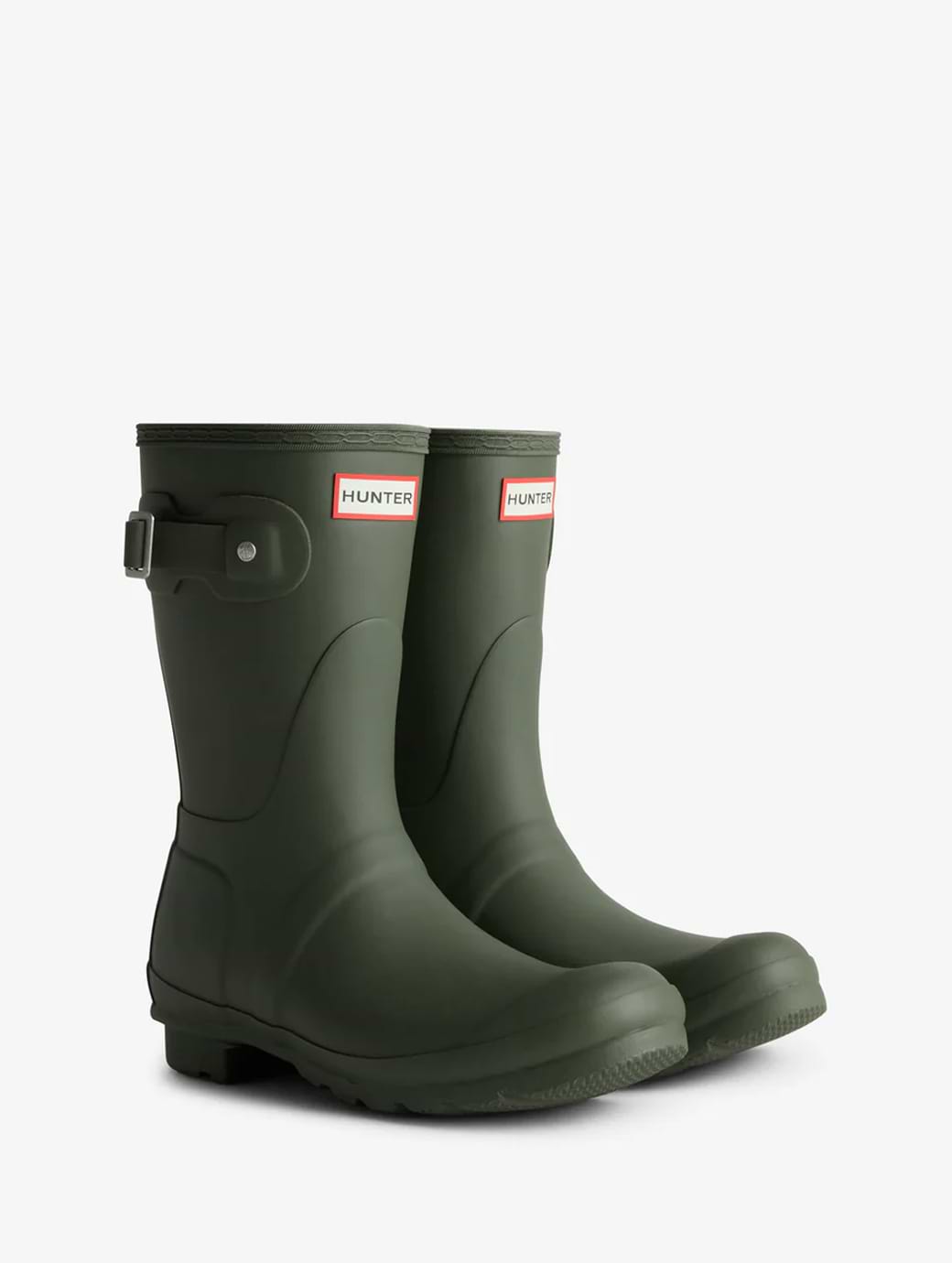 Hunter Women's Original Short Boot Dark Olive
