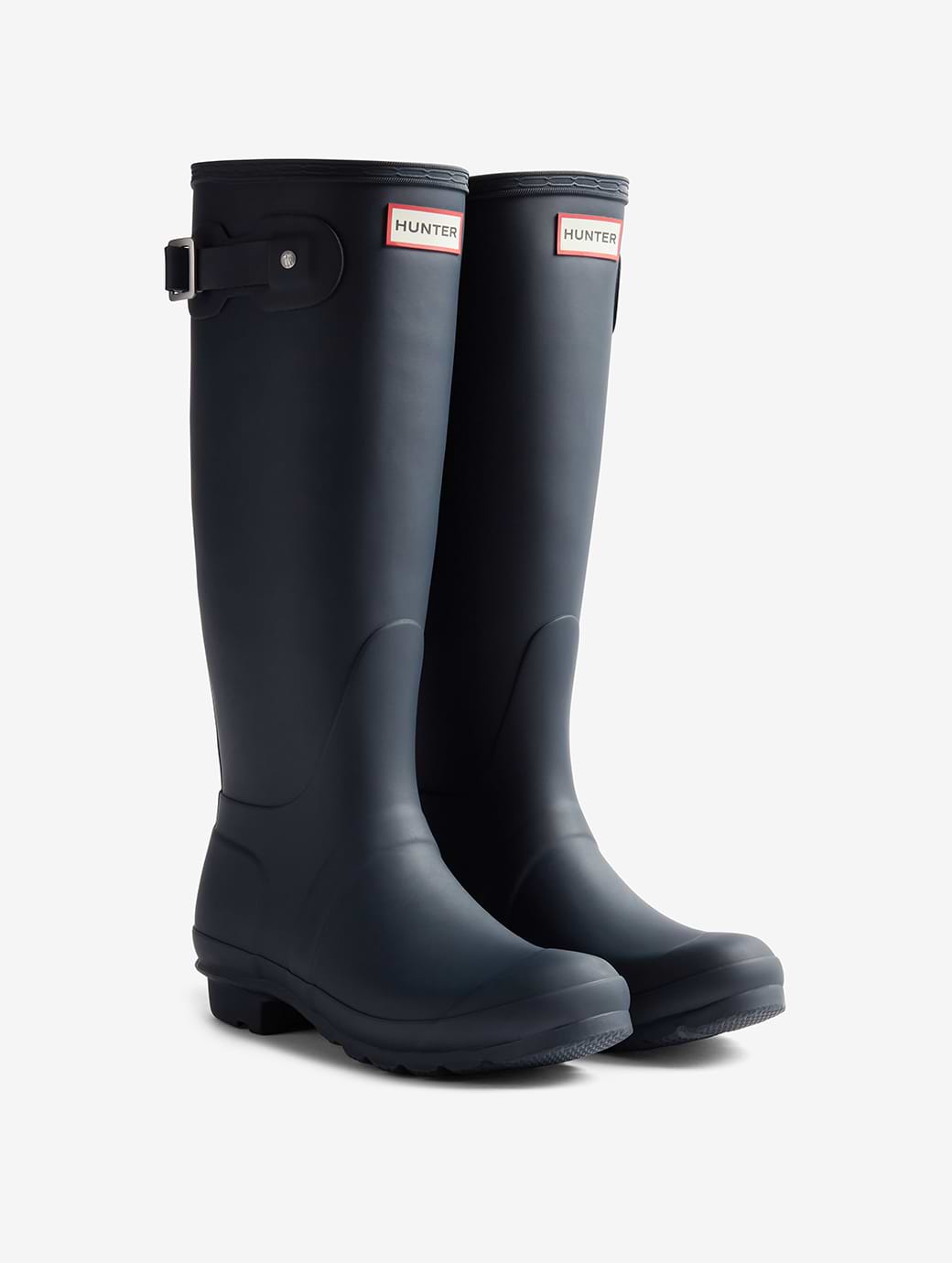 Hunter Women's Original Tall Gingham Boot Hunter Navy