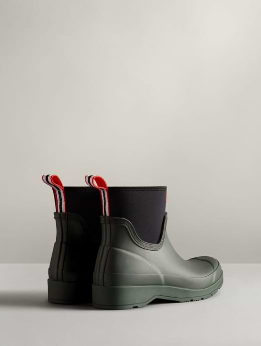 Hunter Women s Play Short Neoprene Boots Arctic Moss