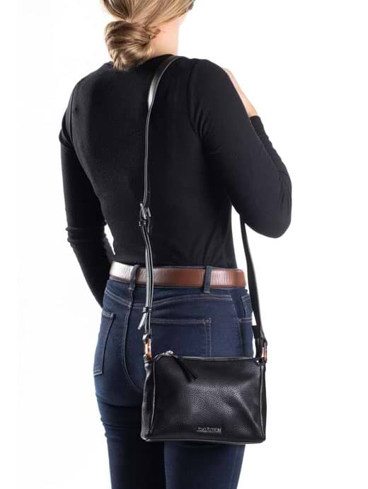 Hush Puppies Eva Crossbody Bag Black