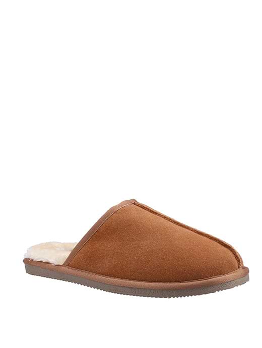 Hush Puppies Men's Coady Classic Slipper Tan