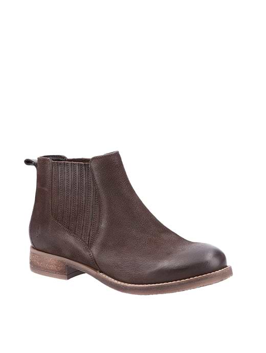 Hush Puppies Women's Edith Ankle Boot Brown