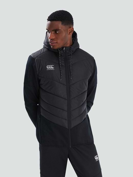 Canterbury Men's Hybrid V2 Jacket Black/Grey