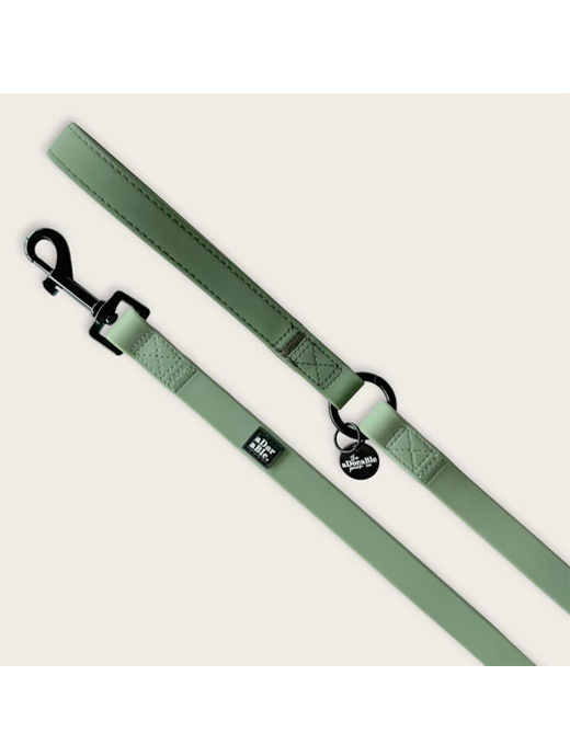 The Adorable Pooch Company HydroFlex™ Two-tone Waterproof Lead Sage Green 