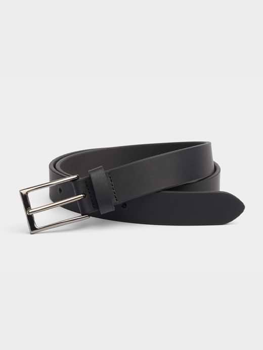 Ibex 30mm Harness Leather Belt Black