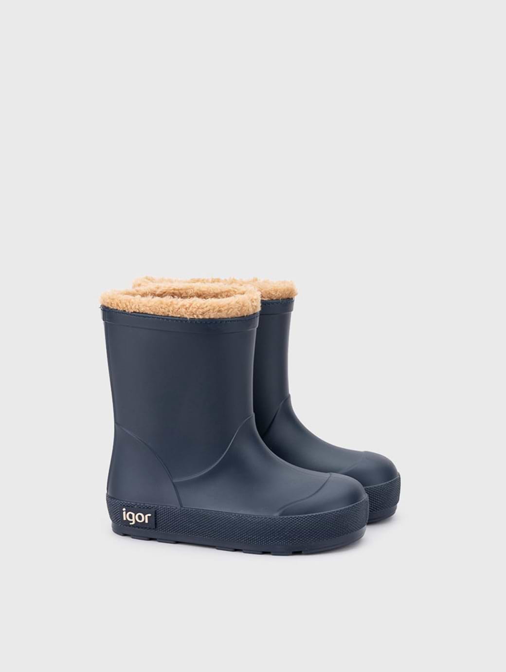 Igor Kids Yogi Borreguito Boot Navy