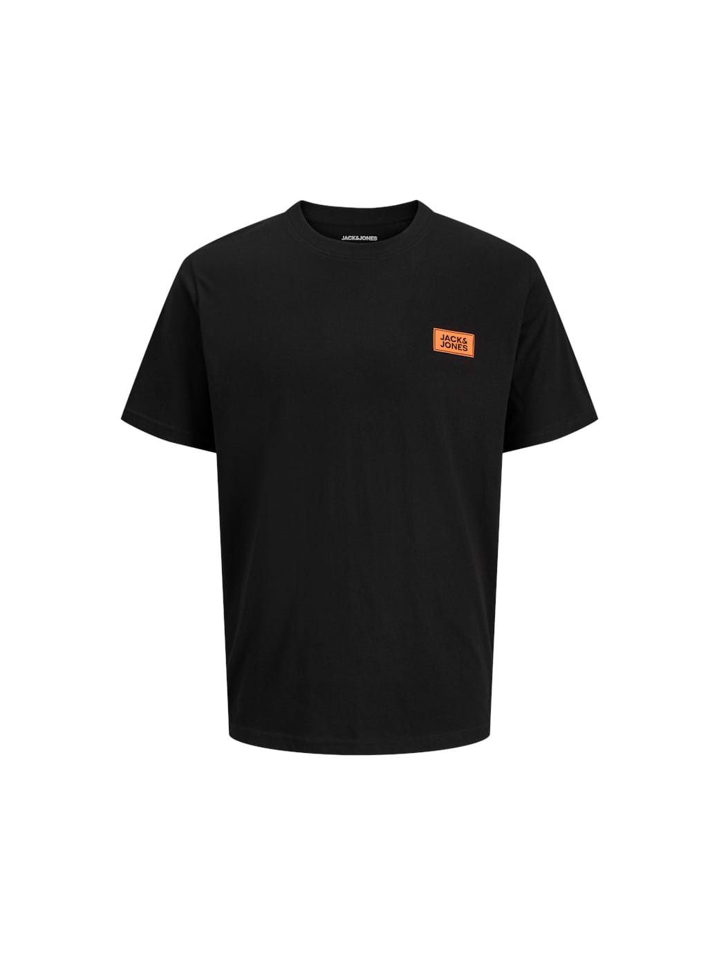 Jack & Jones Men's Rush Short Sleeved Crew Neck Tee Black