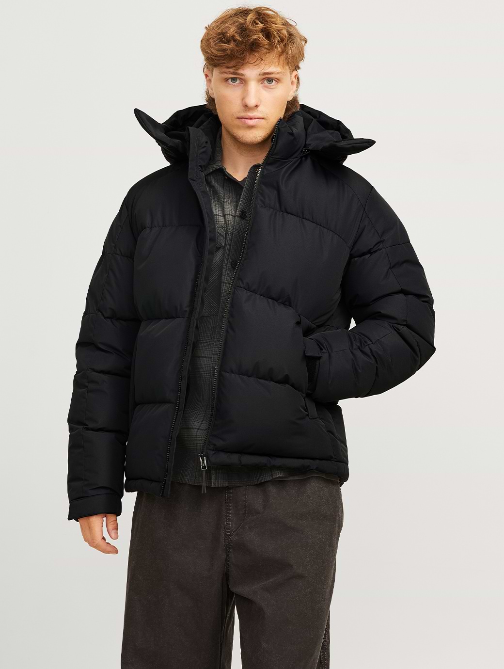 Jack & Jones Core Areo Puffer Black