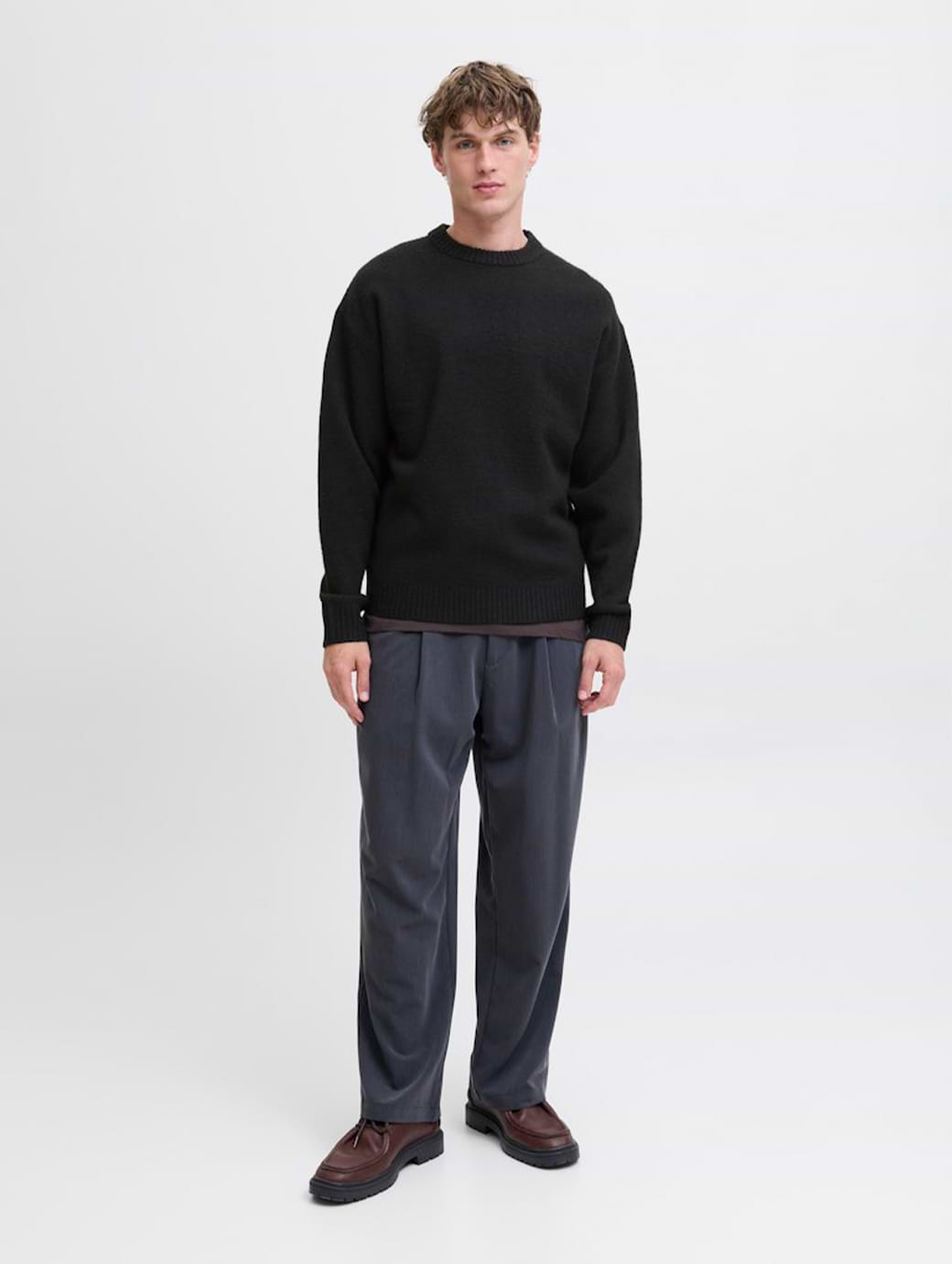 JACK & JONES ESSENTIALS sweater mintgroen