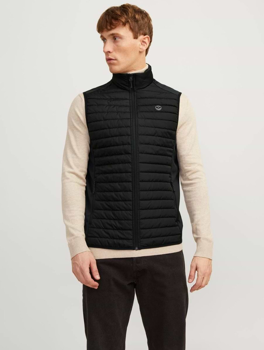 Jack & Jones Essentials Multi Bodywarmer Black