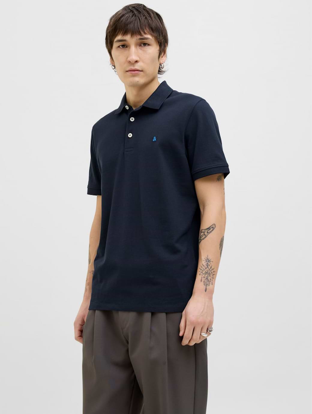 Jack & Jones Essentials Paulos Short Sleeve Polo Sky Captain Classic