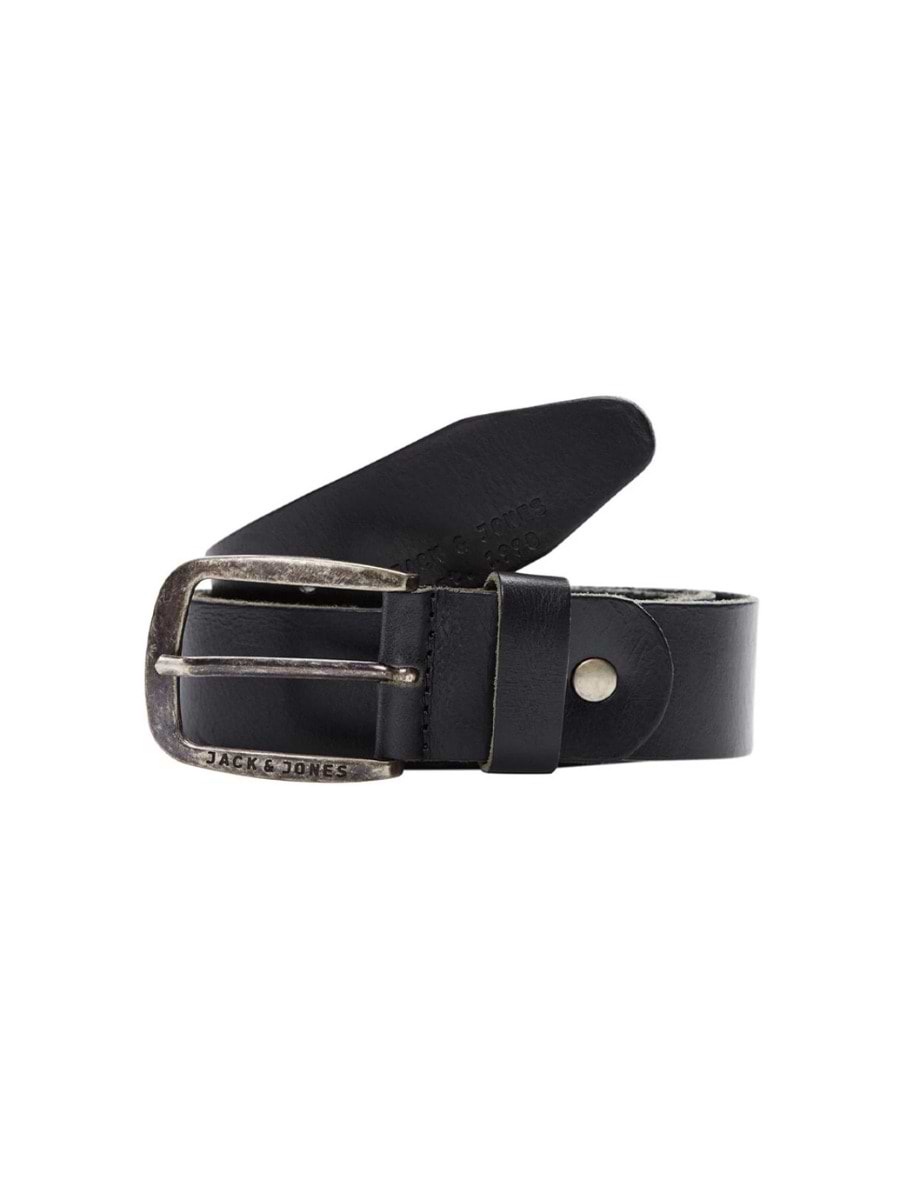 Jack & Jones Jacpaul Leather Belt Black