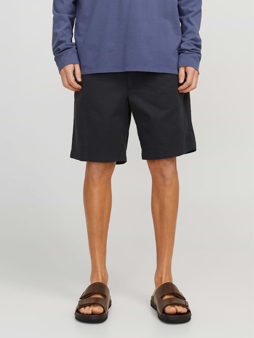 Jack & Jones Jaiden Campaign Hybrid Jogger Straight Short Black
