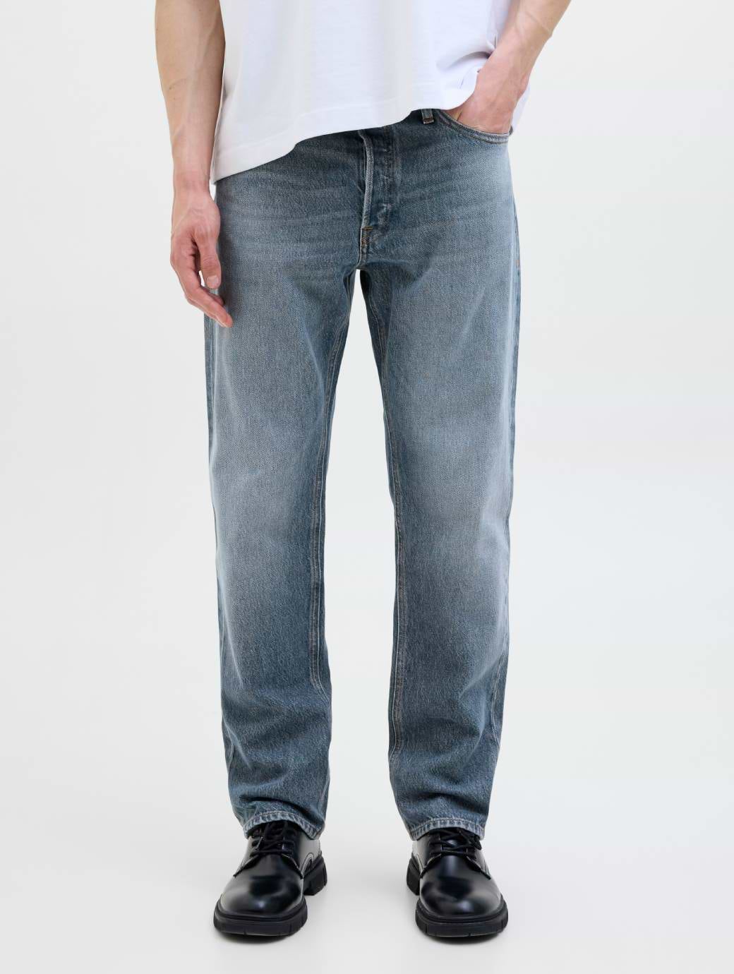 Jack & Jones Men's Chris Original Denim Jeans Blue