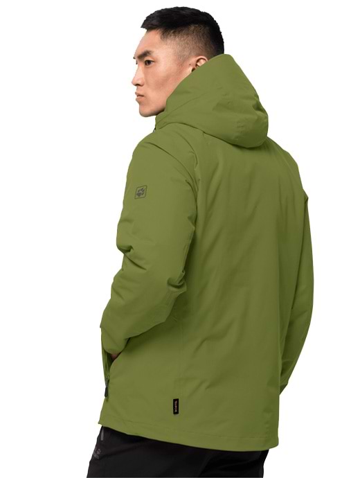 Jack Wolfskin Men s Argon Storm Jacket Cedar Green