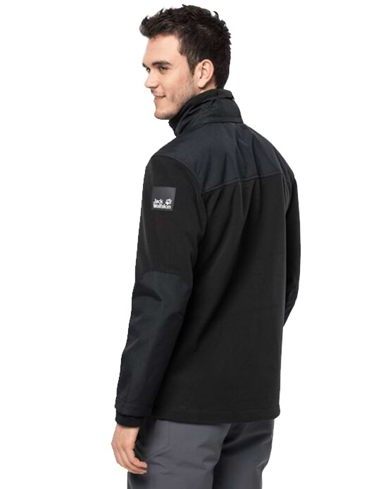 Jack Wolfskin Men s Blizzard Fleece Jacket Black