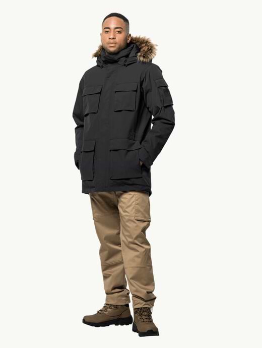 Jack wolfskin mens glacier canyon parka shop