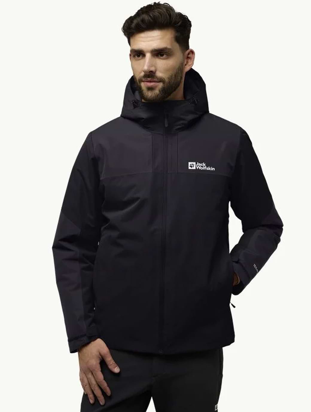 Jack Wolfskin Men's Jasper Insulated Jacket Black