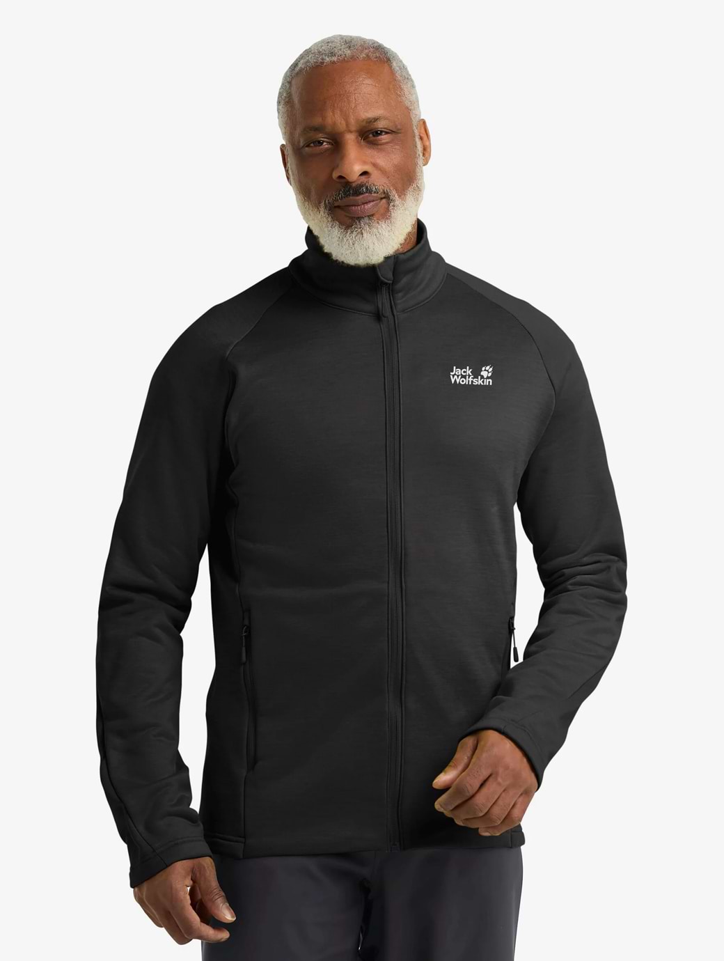 Jack Wolfskin Men's Peak District FZ Black
