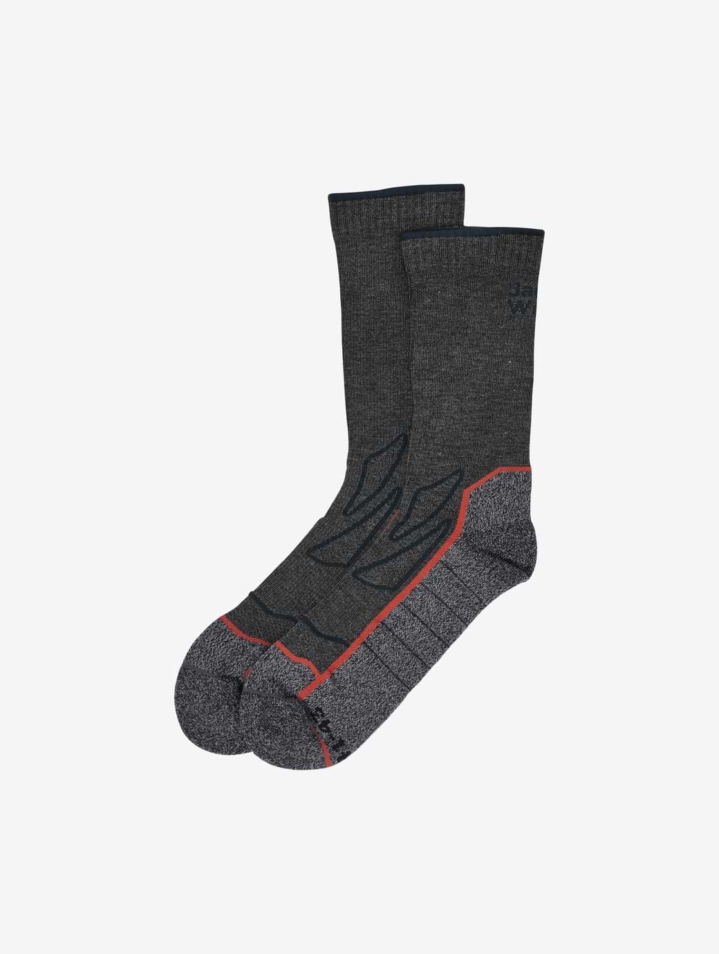Jack Wolfskin Vojo Sock Dark Grey