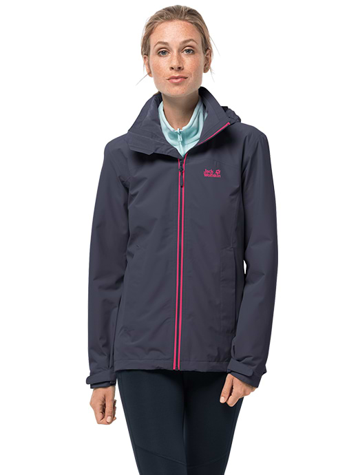 Jack Wolfskin Women s Evandale Jacket Graphite