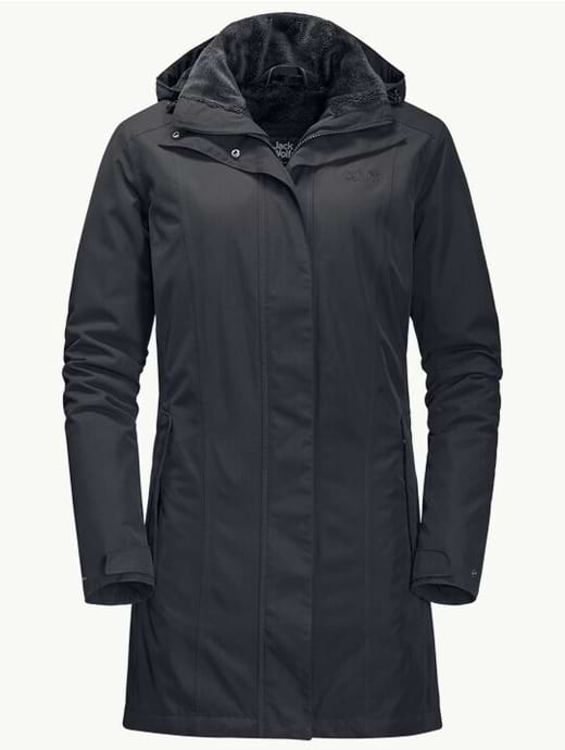 Jack Wolfskin Women s Madison Avenue Coat Phantom