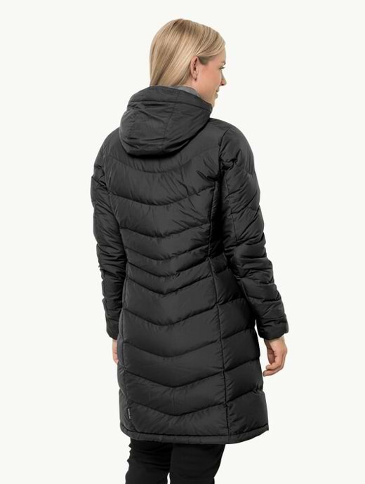 Jack wolfskin selenium coat black clearance