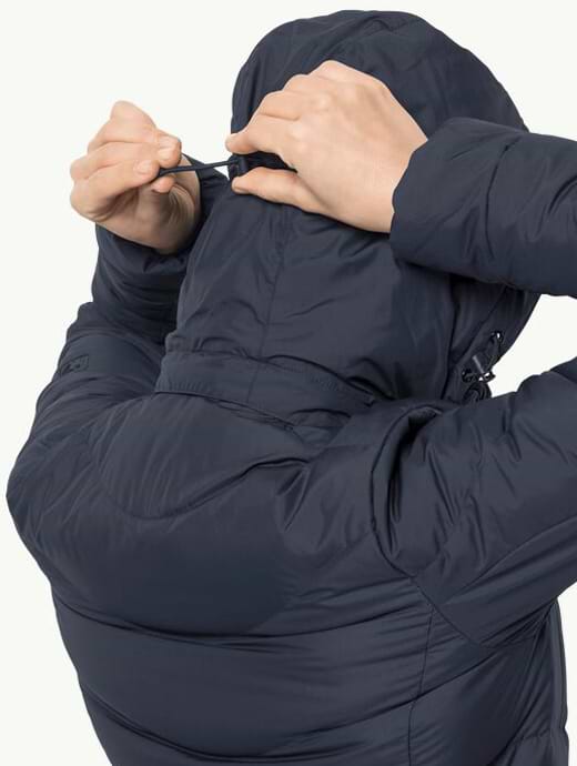 Jack wolfskin selenium down coat top