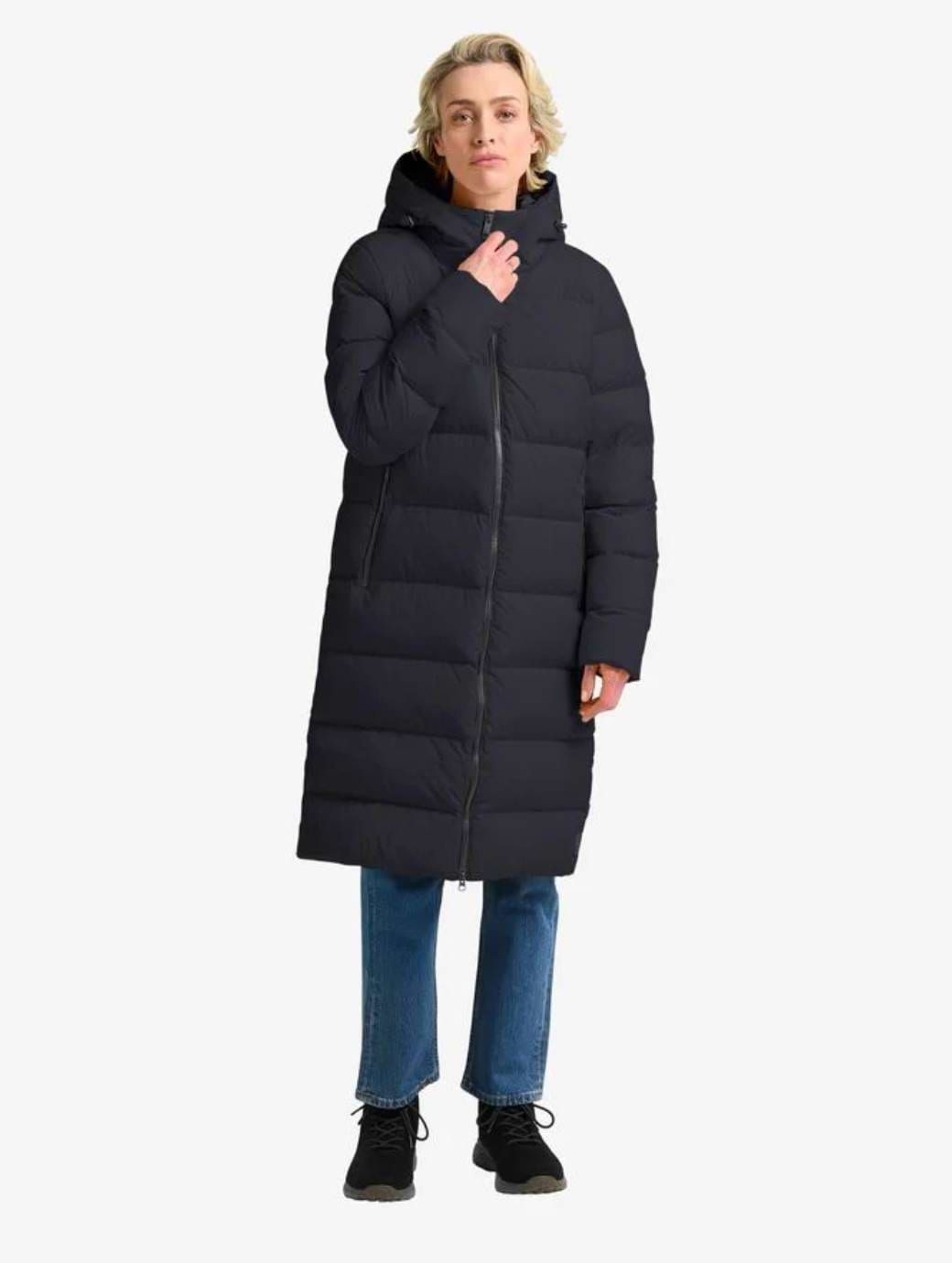 Jack Wolfskin Women's Frozen Palace Coat Dark Navy