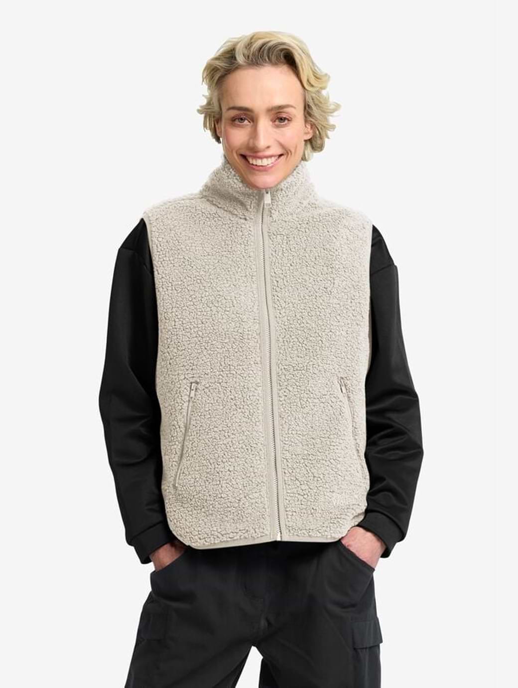 Jack Wolfskin Women's High Curl Vest Pale Sand