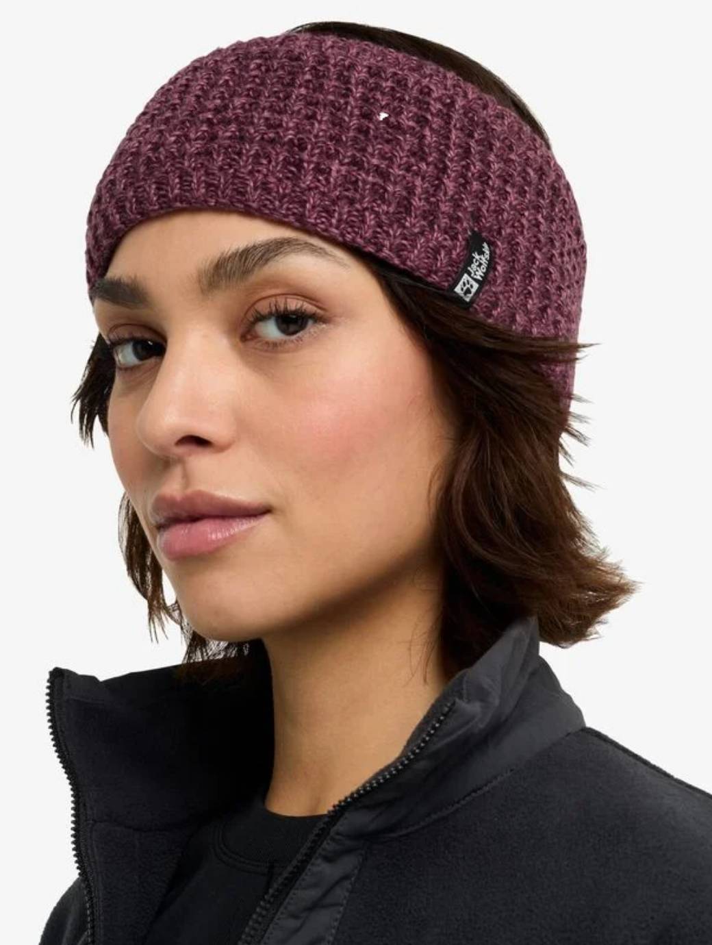 Jack Wolfskin Women's Medley Knit Headband Amaranth