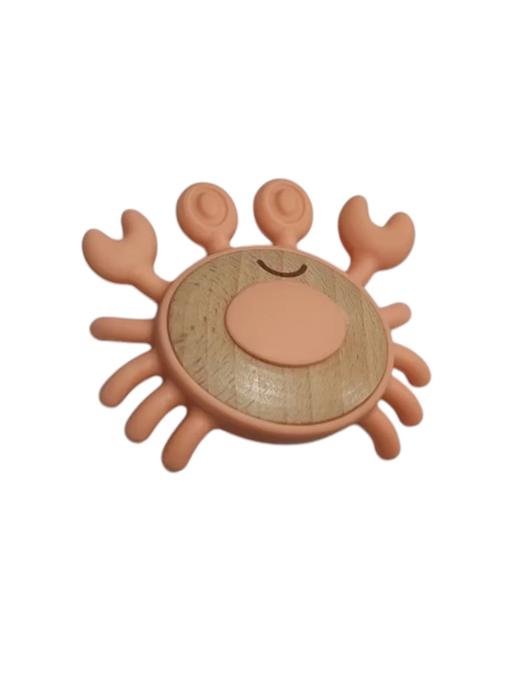 Jumini Crab Teether Sunset Orange