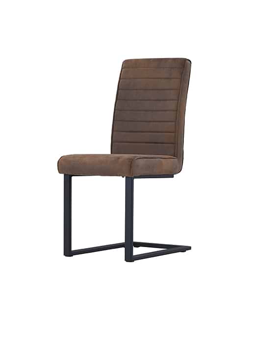 Jersey Cantilever Dining Chair Tan