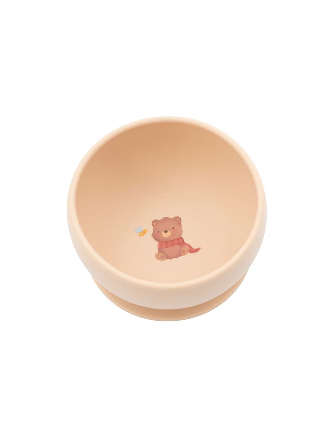 Jumini Silicone Suction Bowl - Bear Natural