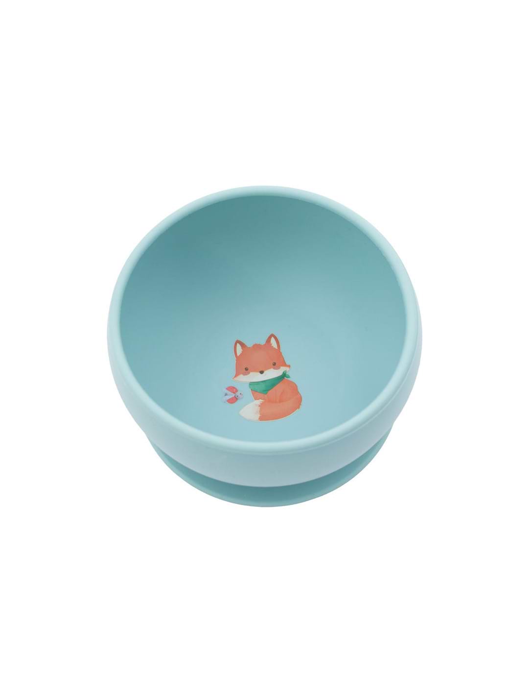 Jumini Silicone Suction Bowl - Fox Blue