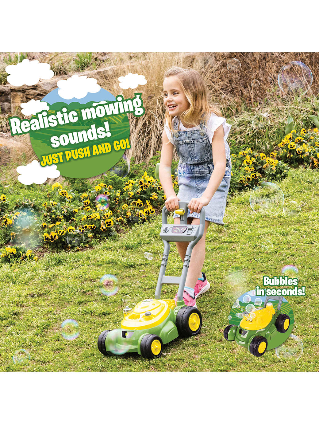 John Deere Bubble Mower with 4oz Bottle