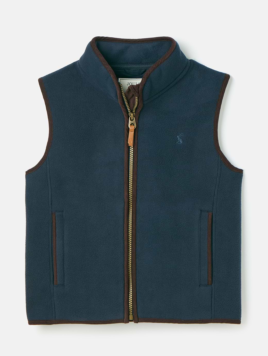 Joules Boy's Coxton Fleece Gilet Navy
