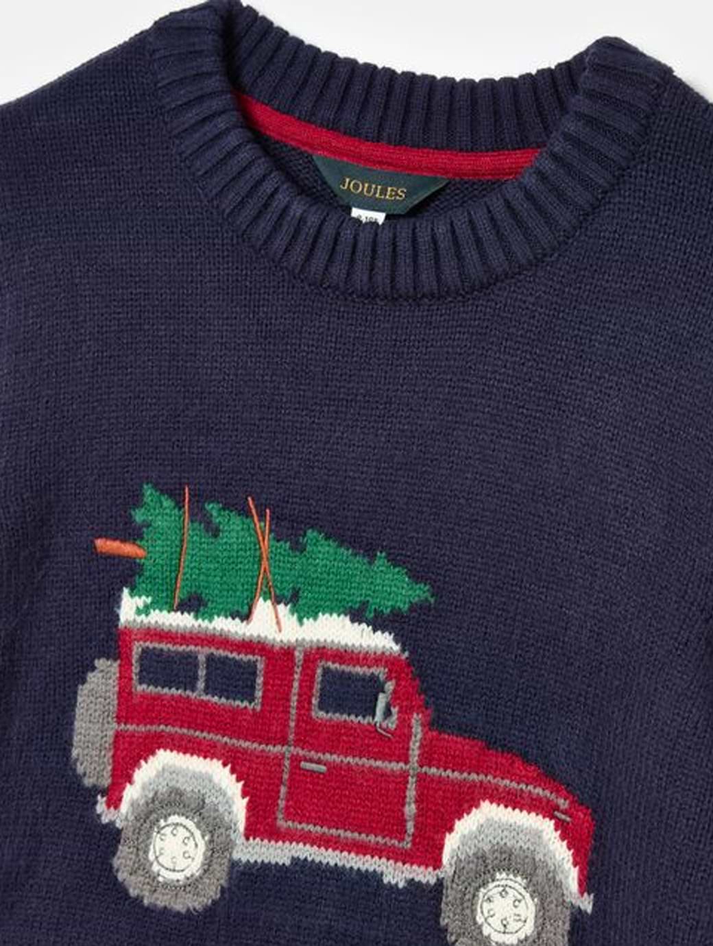 Joules boys christmas jumper new arrivals