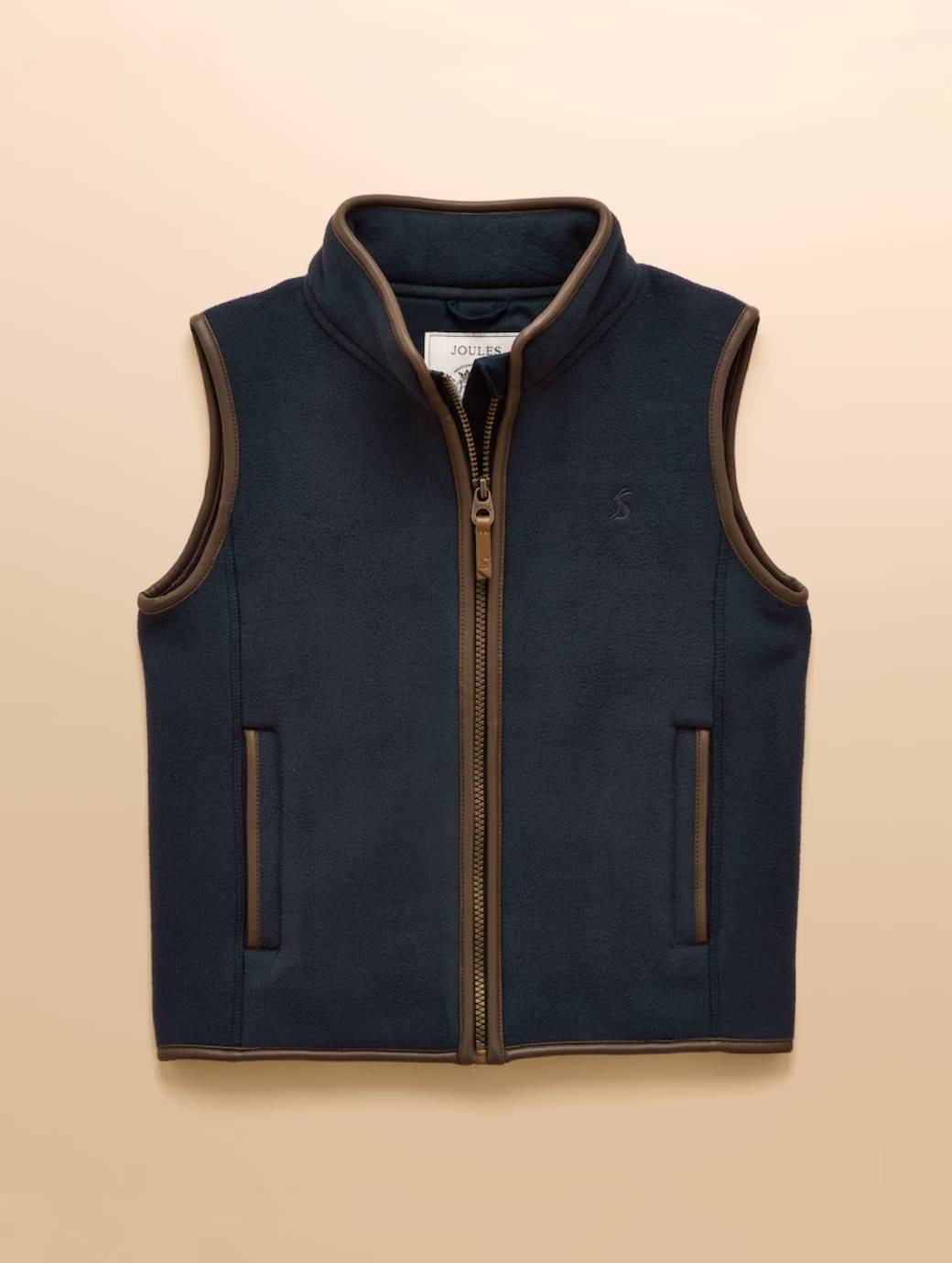 Joules Boy's Heritage Gilet Navy Blue