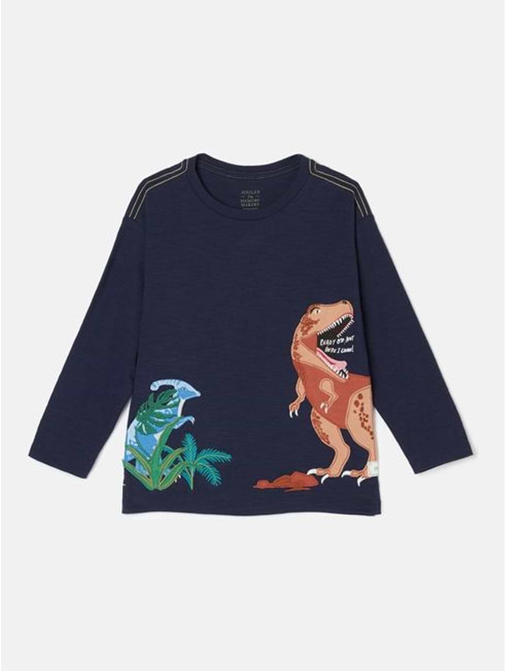 Joules Boy's Jack Long Sleeve T-shirt Blue