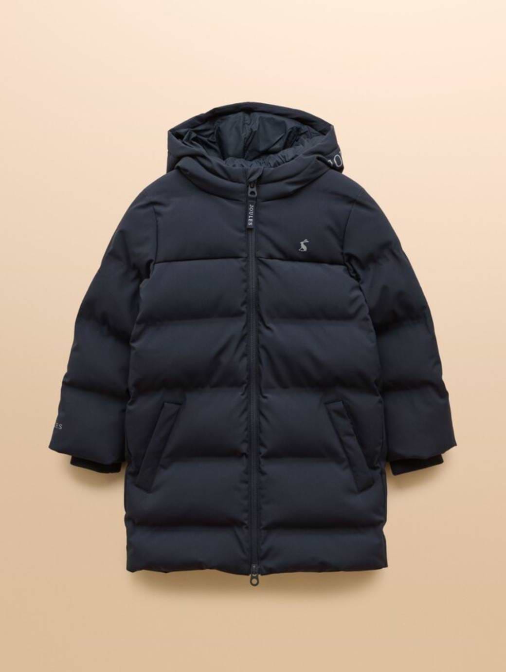 Joules Boy's Padwell Waterproof Padded Coat Navy