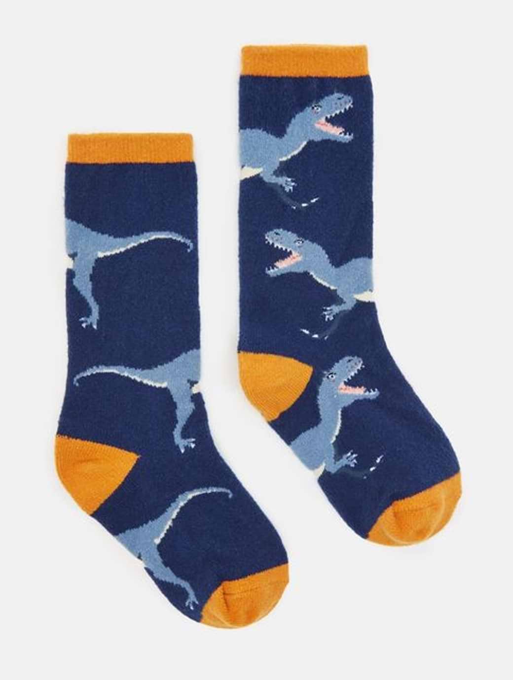 Joules Boy's Warmly Character Socks Dino