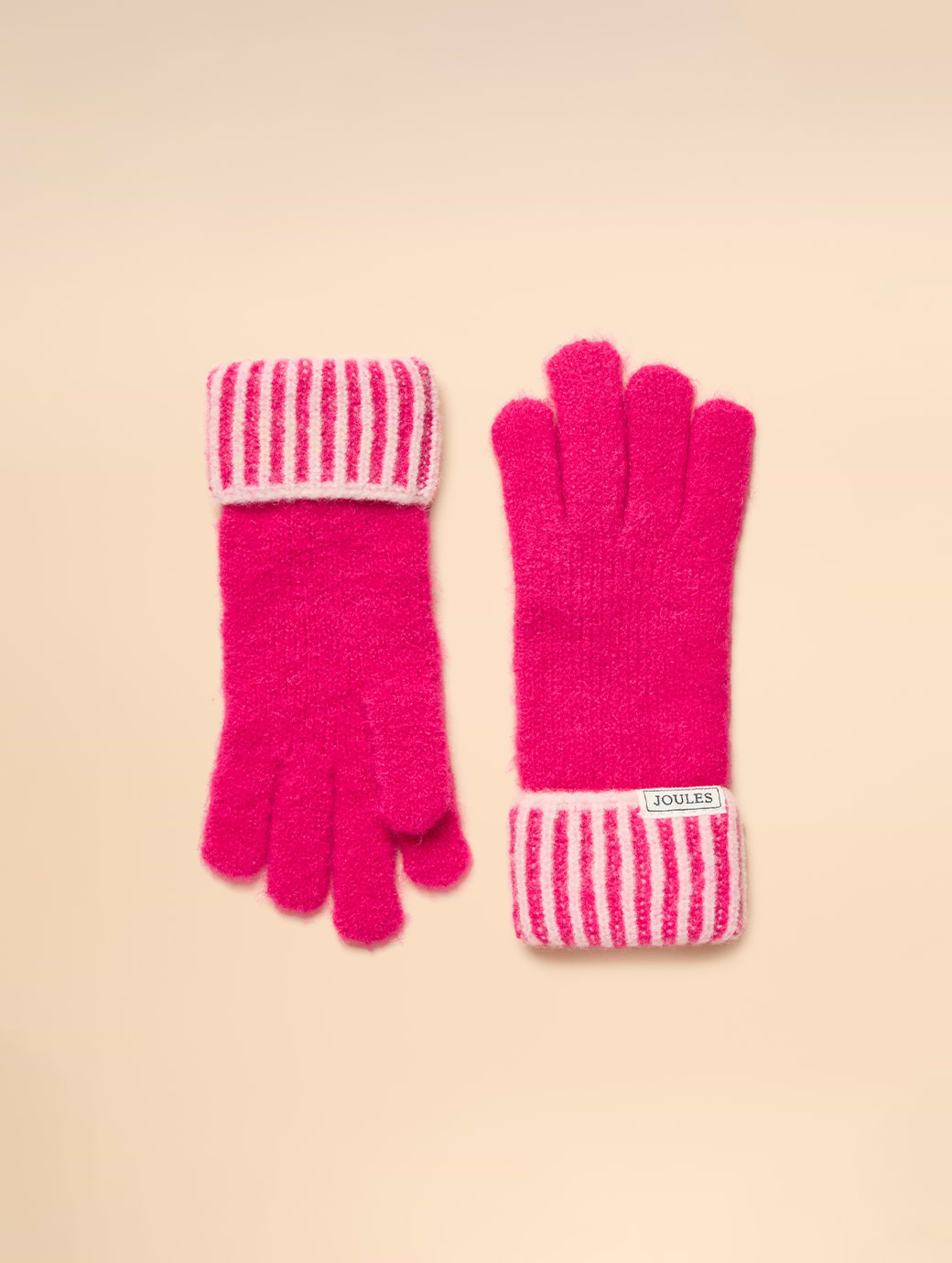 Joules Girl's Wanderer Glove Bright Pink