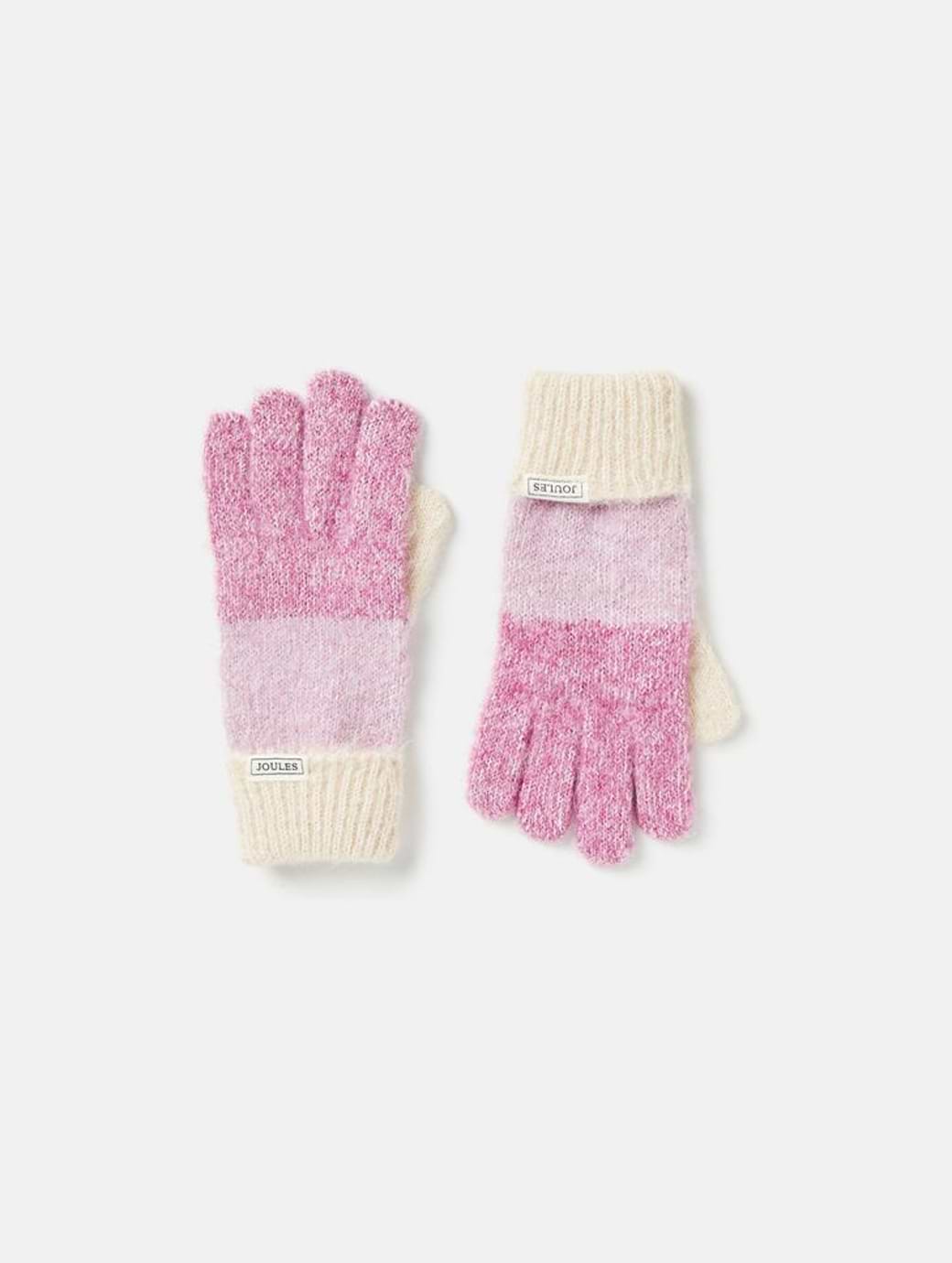 Joules Girl's Wanderer Gloves Pink