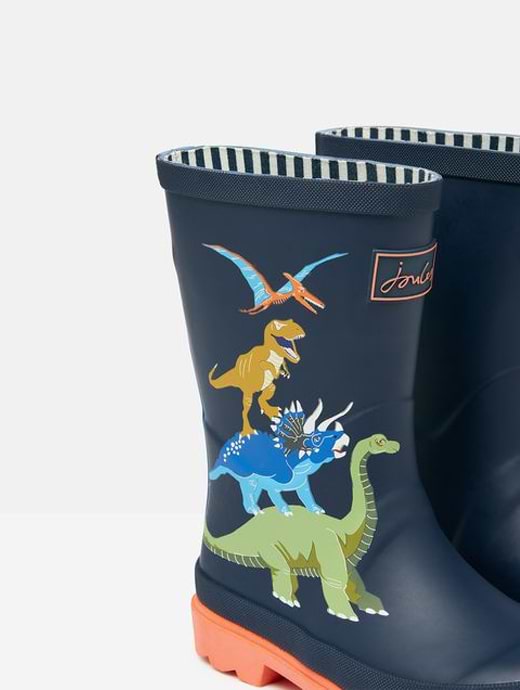 Joules dinosaur wellies clearance