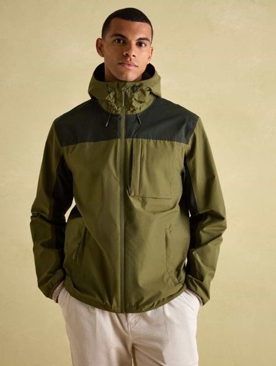 Joules Men s Ayston Lightweight Waterproof Coat Green