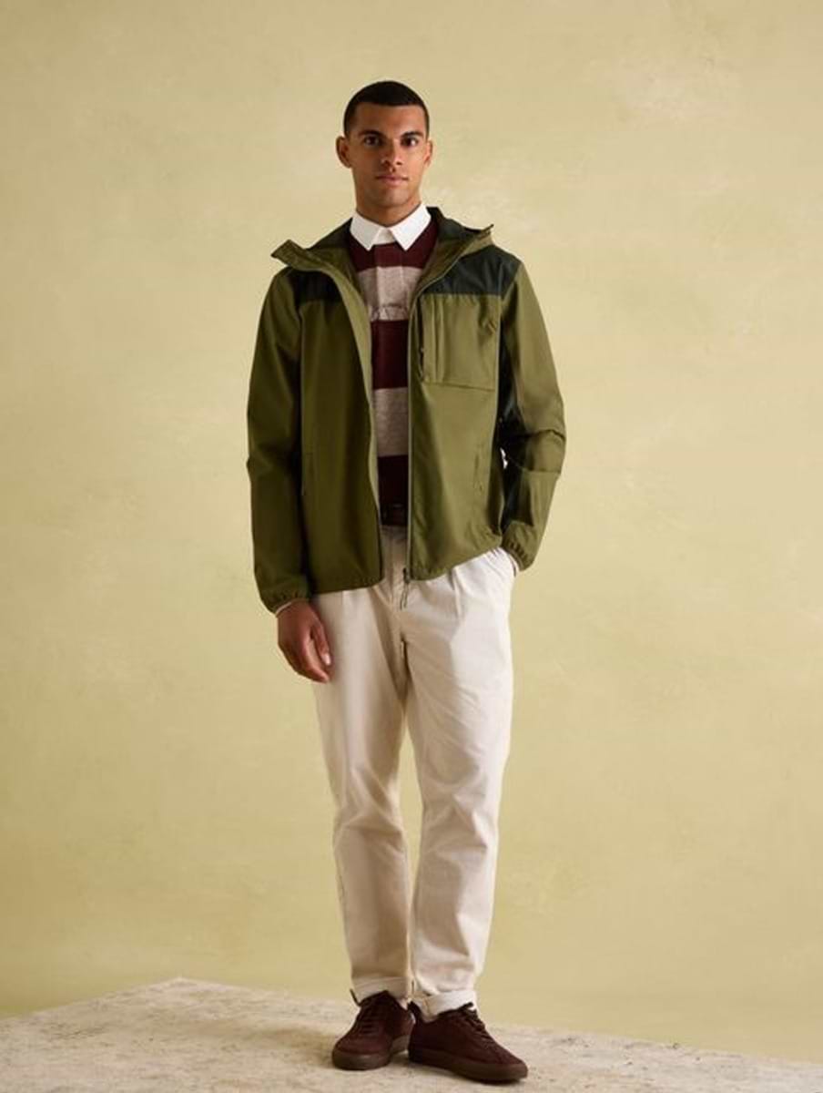 Joules green waterproof jacket store