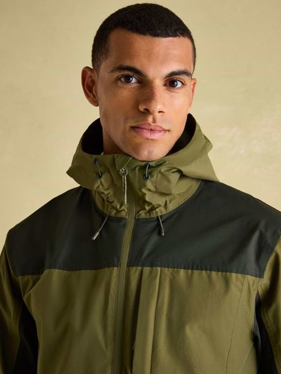 Joules Men s Ayston Lightweight Waterproof Coat Green