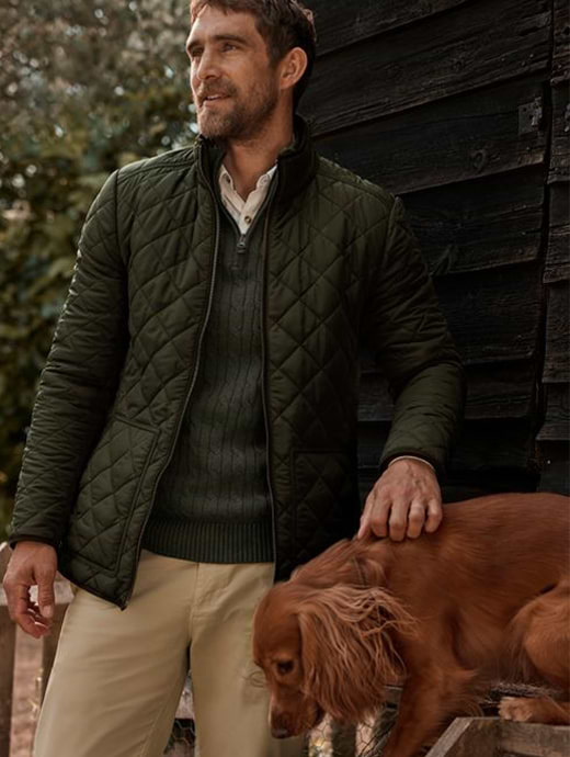 Joules quilted jacket mens new arrivals